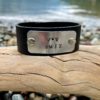 Personalized Leather Memorial Bracelet - Image 4