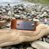 Personalized Leather Memorial Bracelet - Image 2